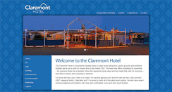 Desktop Screenshot of claremonthotel.com.au