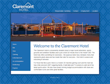 Tablet Screenshot of claremonthotel.com.au